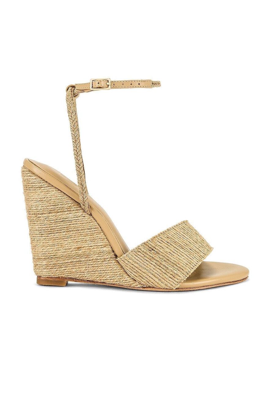 RAYE Bikini Wedge in Natural Size US 9 $188